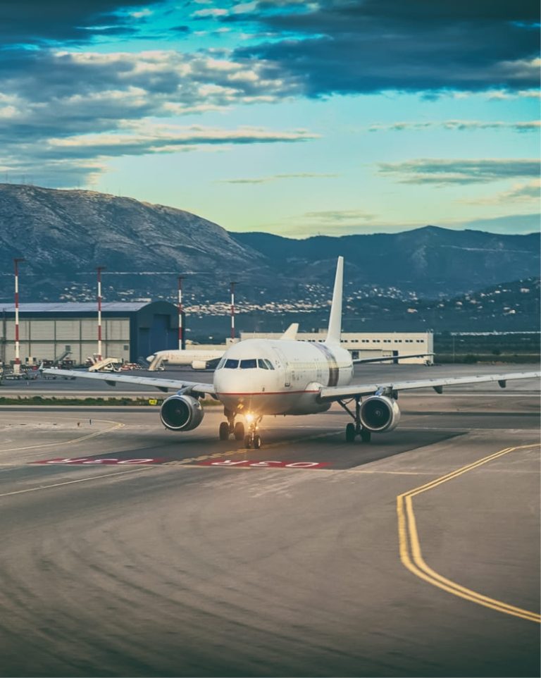 Prime Leasing Athens picture of airplane taking off