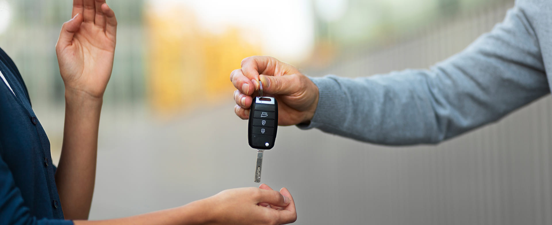 Prime Leasing Athens car keys arrangement